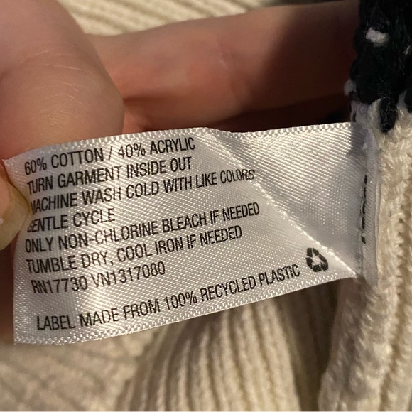 A NEW DAY WOMAN'S STRIPPED SWEATER BLACK/WHITE SIZE XS - Picture 4 of 5